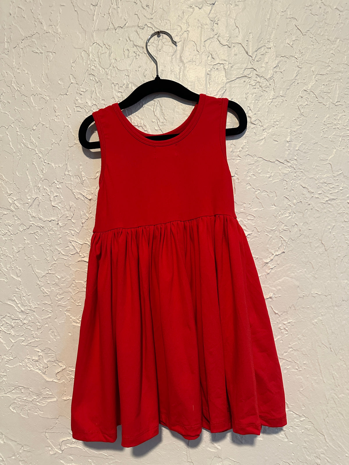 Red Tank Twirl Dress