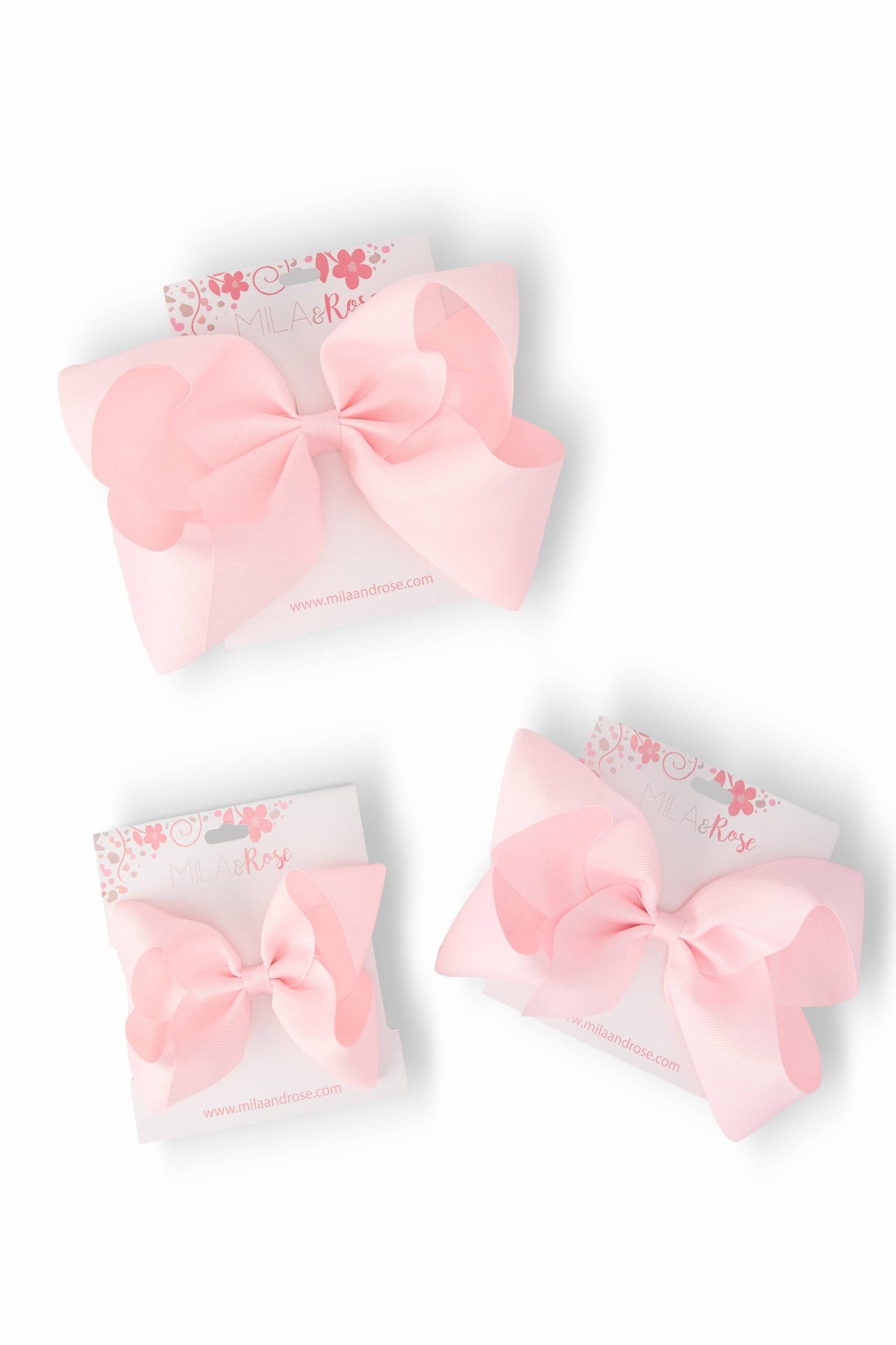 Light Pink Hair Bow