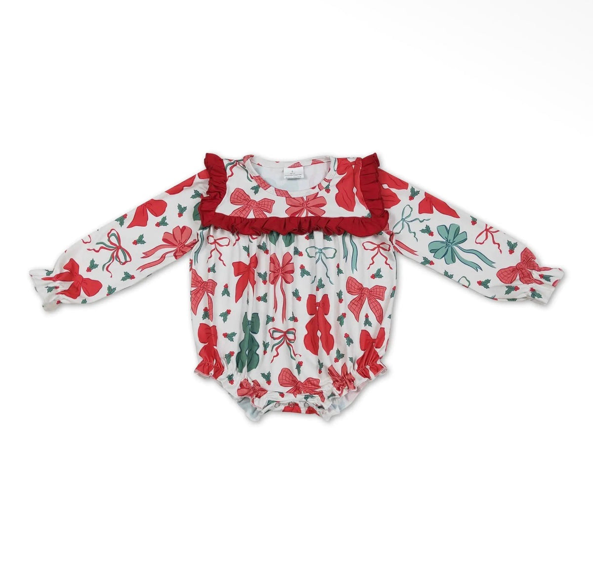 *PREORDER* Christmas Bow Romper