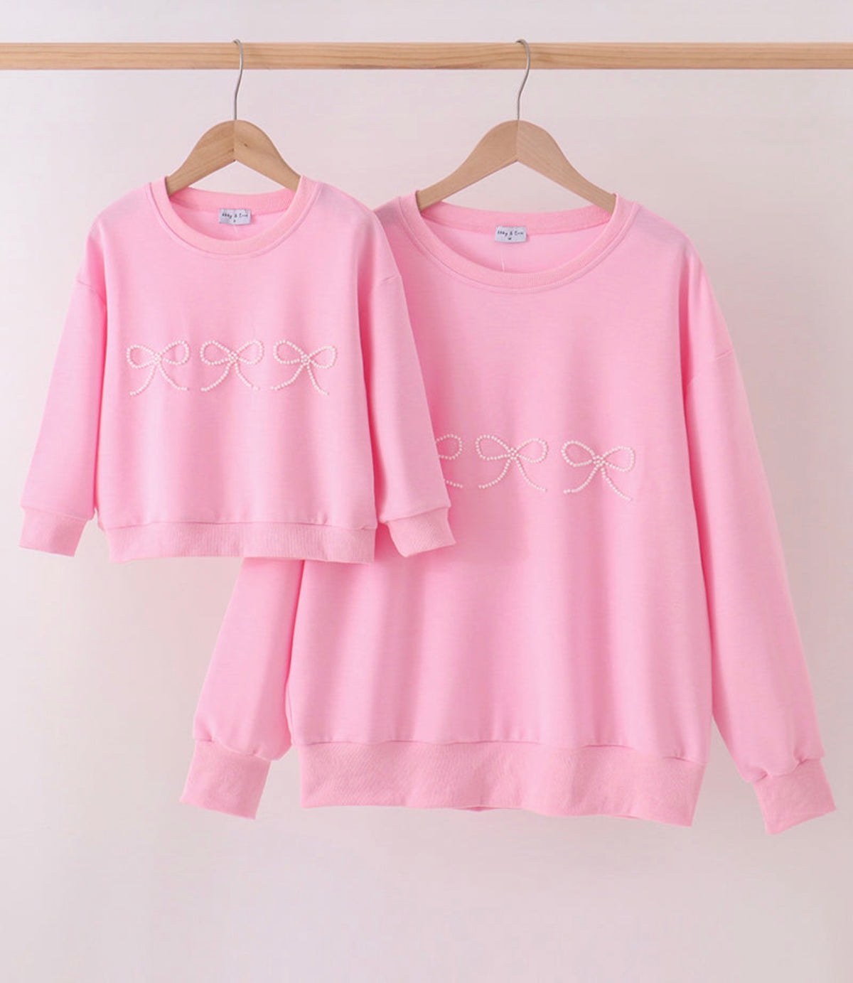 Mom & me Bow Sweatshirt