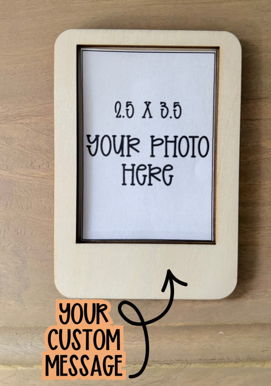 Fathers Day Frame Customized Text