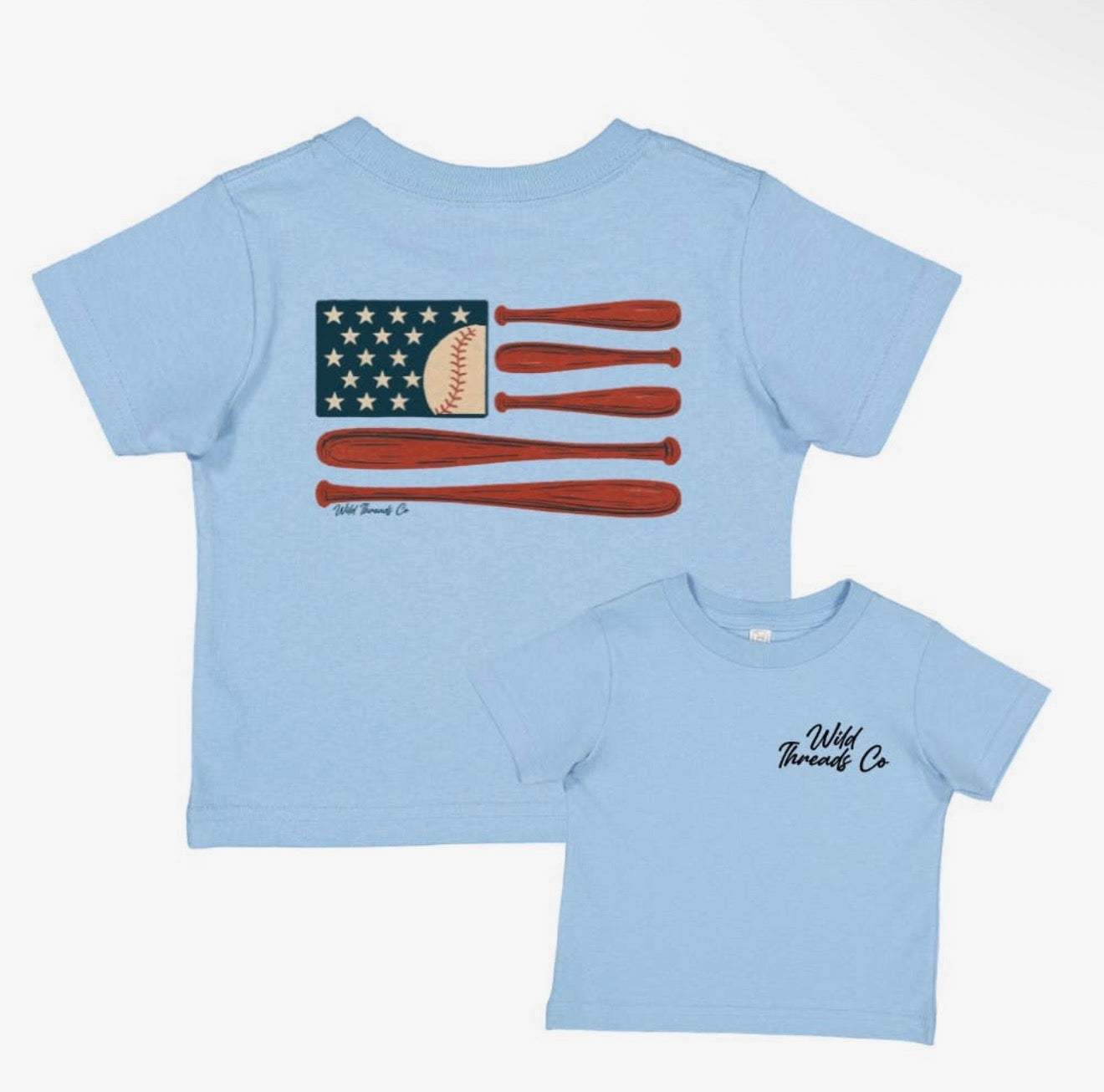 Baseball Flag Tee