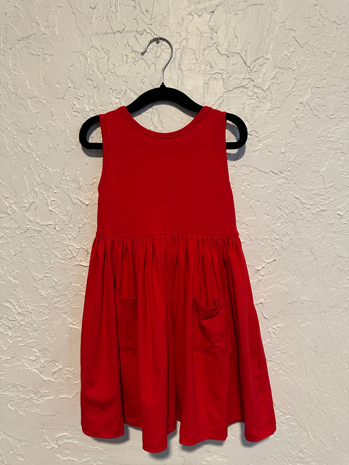 Red Tank Twirl Dress