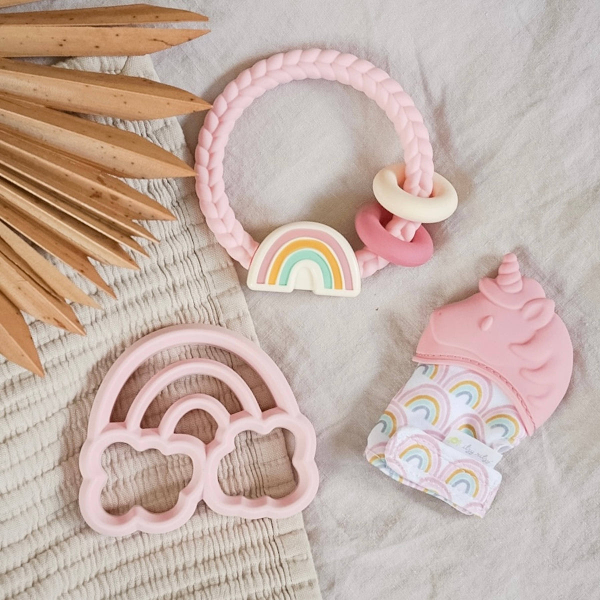 Highland Cow Silicone Teether
