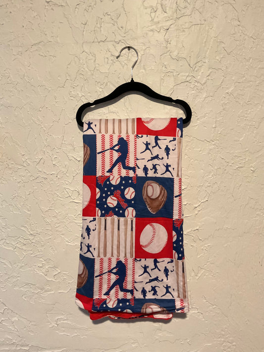 Baseball Baby Blanket