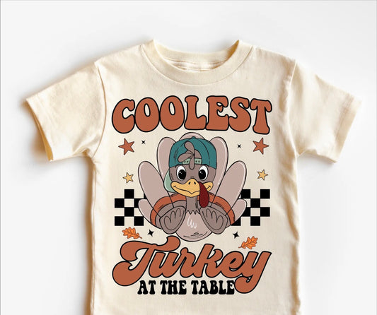 *PREORDER* Boys Coolest Turkey Tee