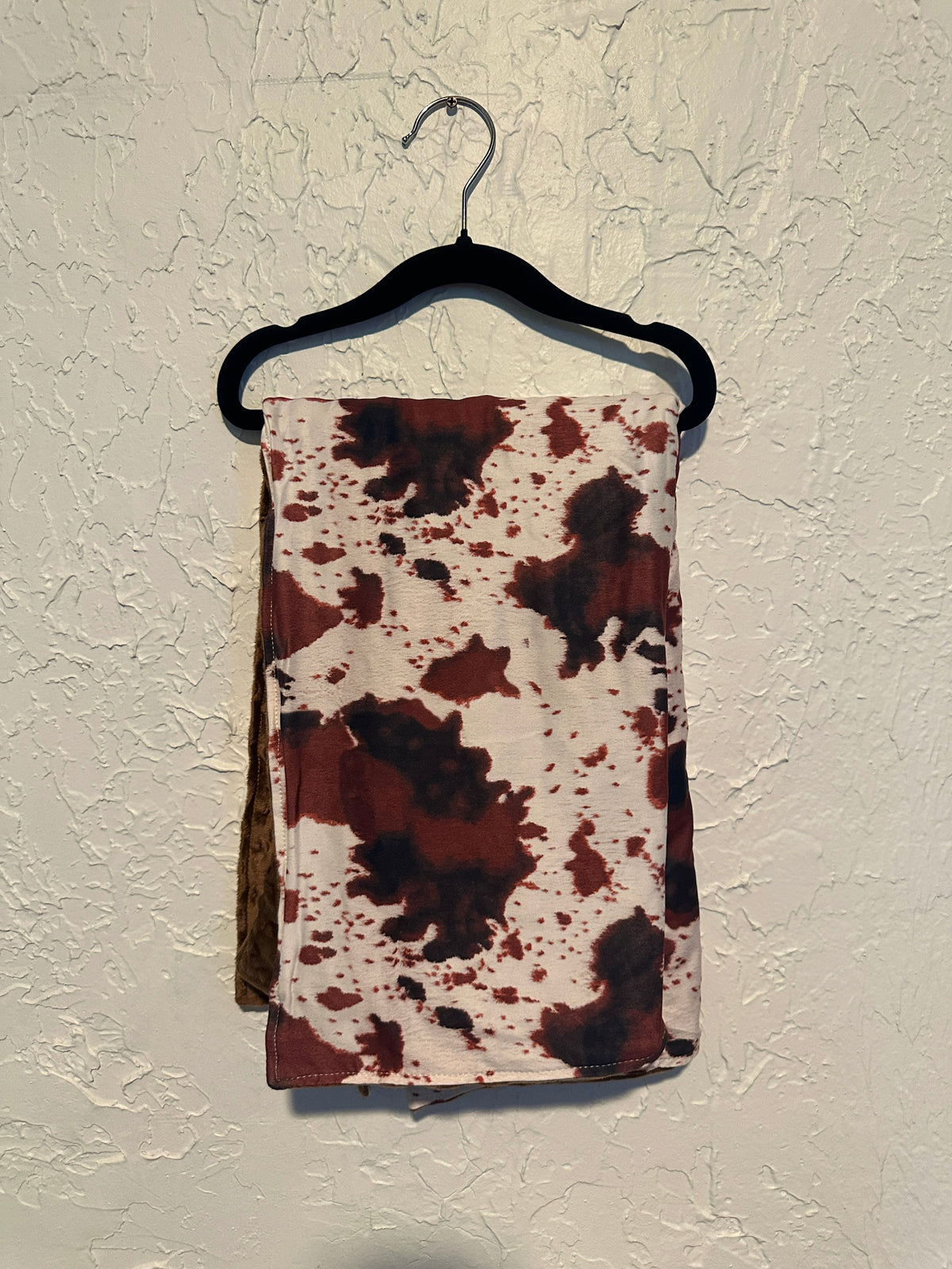 Cow Print Baby Blanket