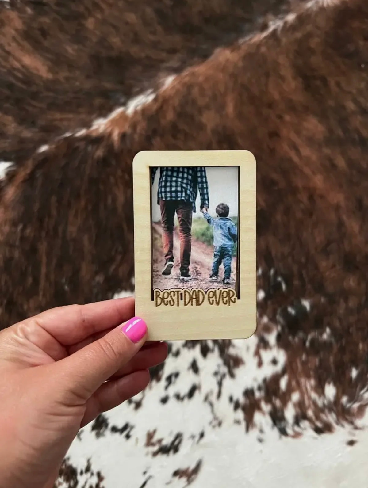 Fathers Day Frame “Best Dad Ever”