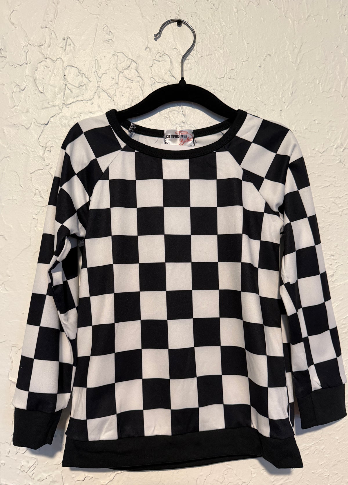 Checkered Jogger Set