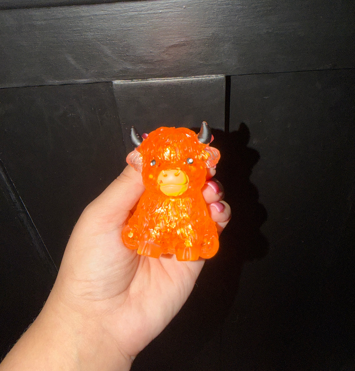 Squishy Glitter Highland Cows 🐮