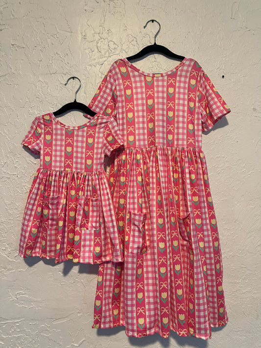 Tulip Twirl Dress