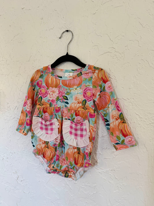 Floral Pumpkin Bubble 🧡