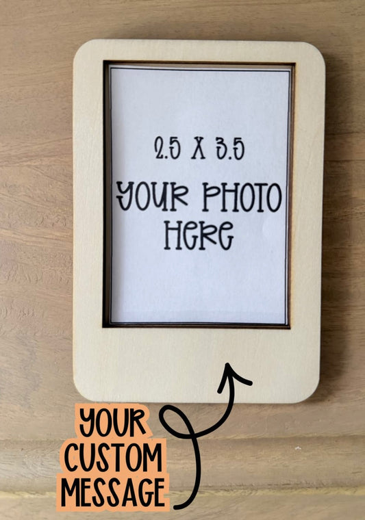 Fathers Day Frame Customized Text