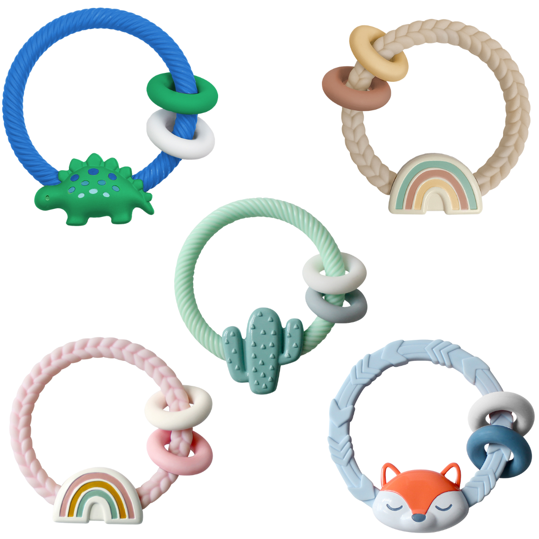 Highland Cow Silicone Teether