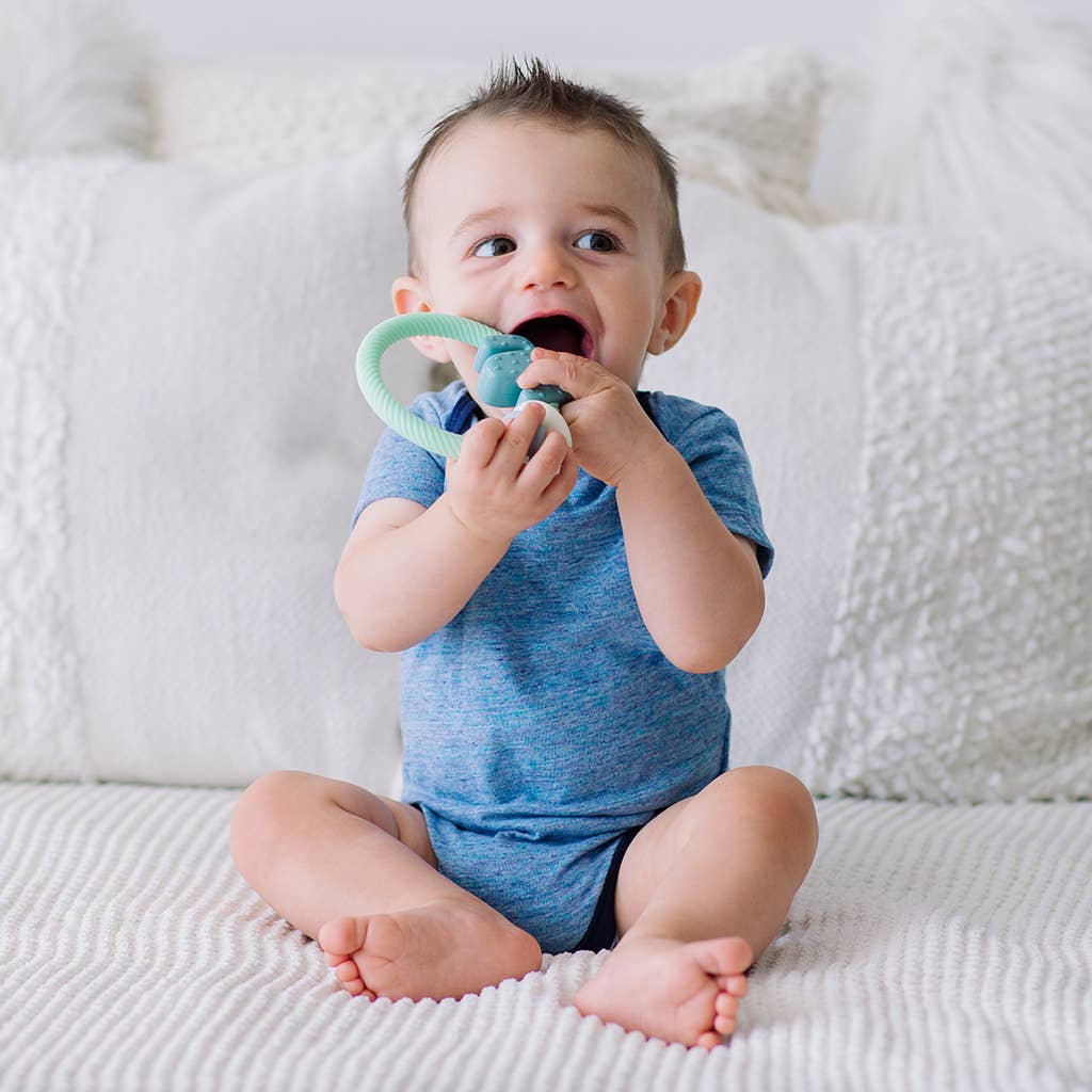 Highland Cow Silicone Teether