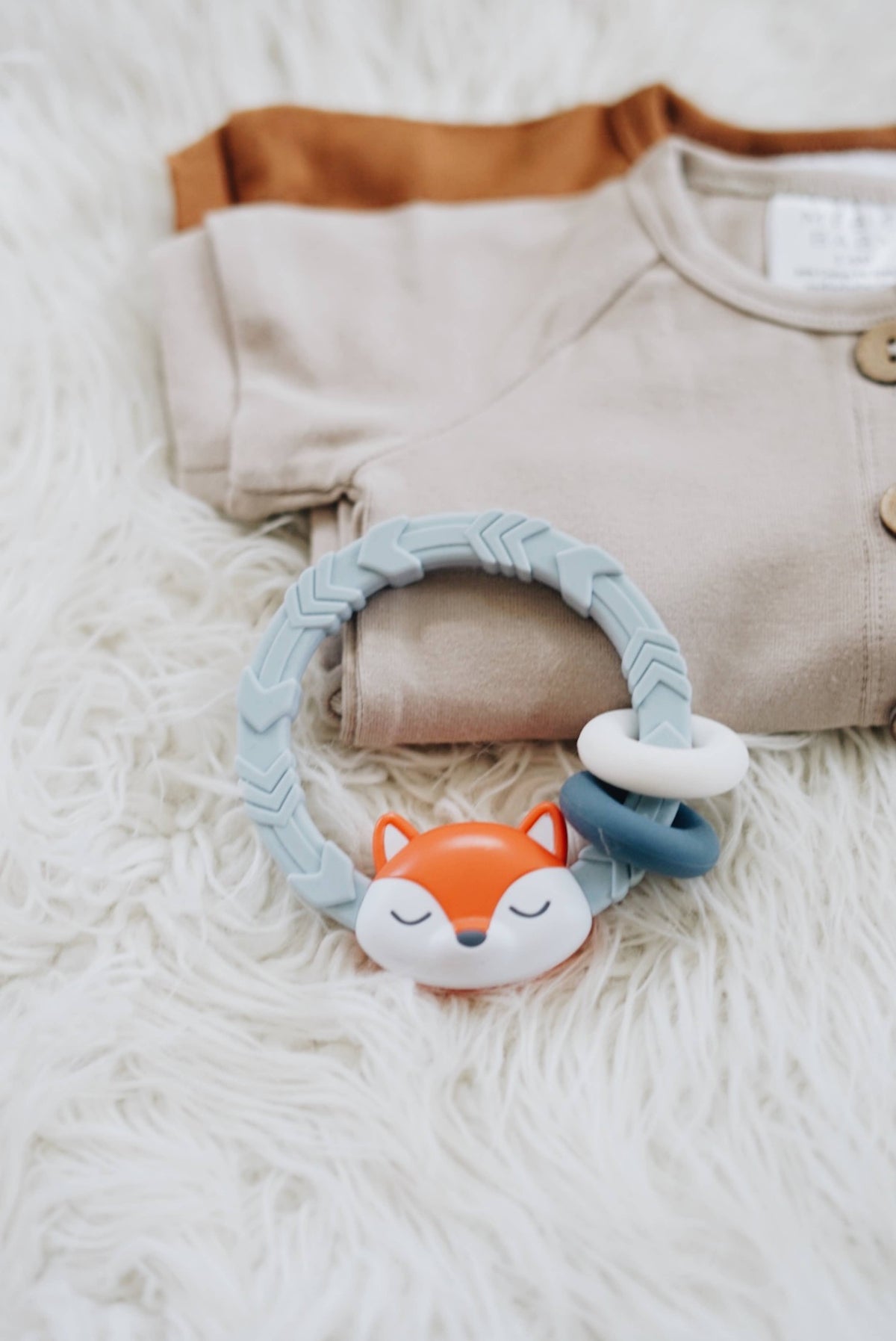 Highland Cow Silicone Teether