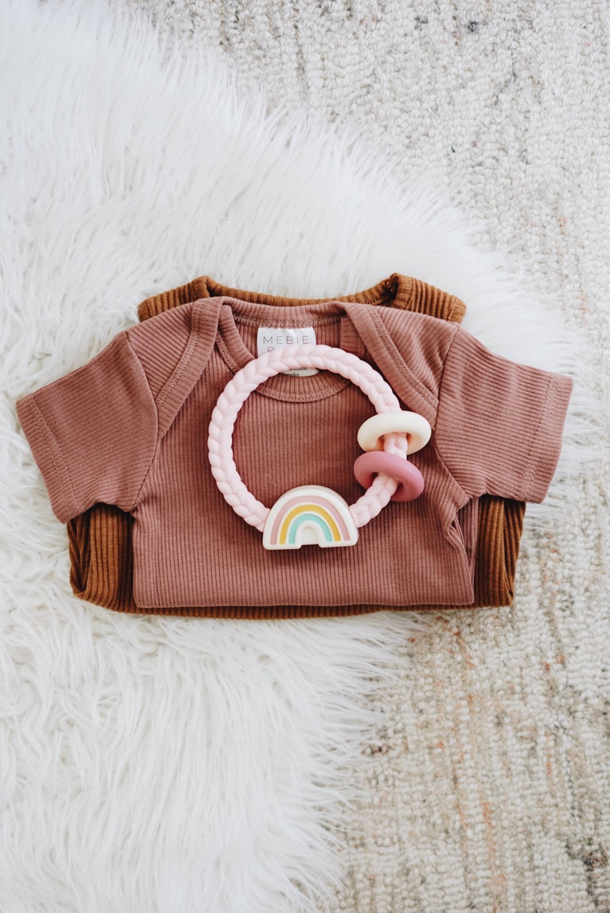 Highland Cow Silicone Teether