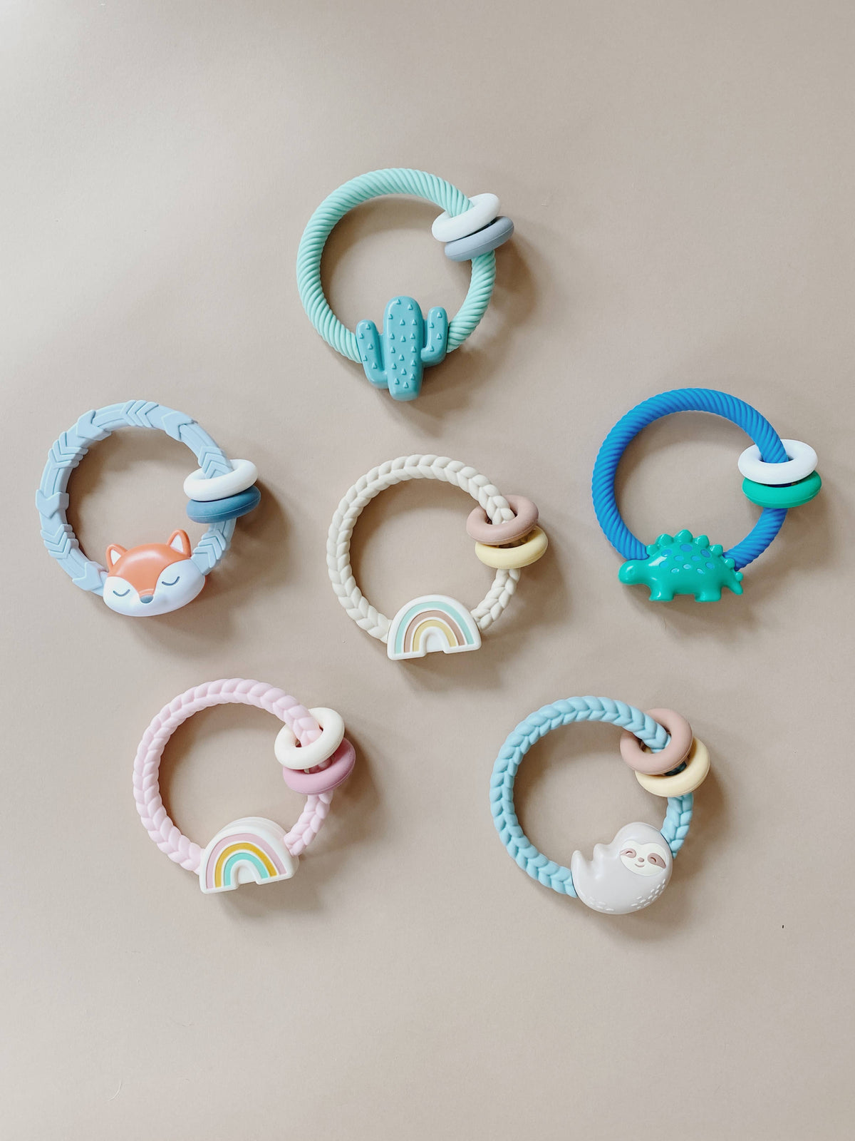 Highland Cow Silicone Teether